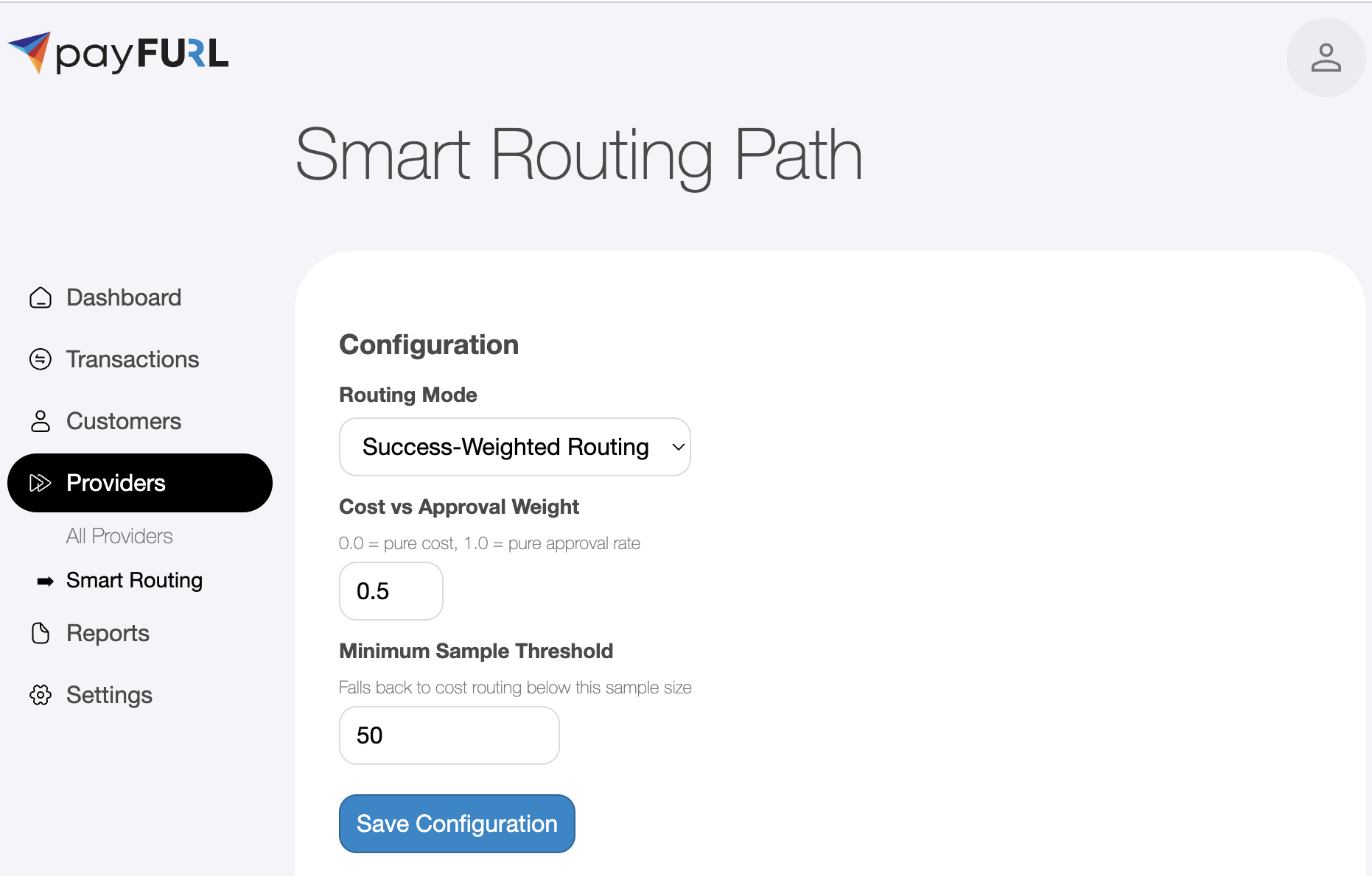 Smart Routing Configuration