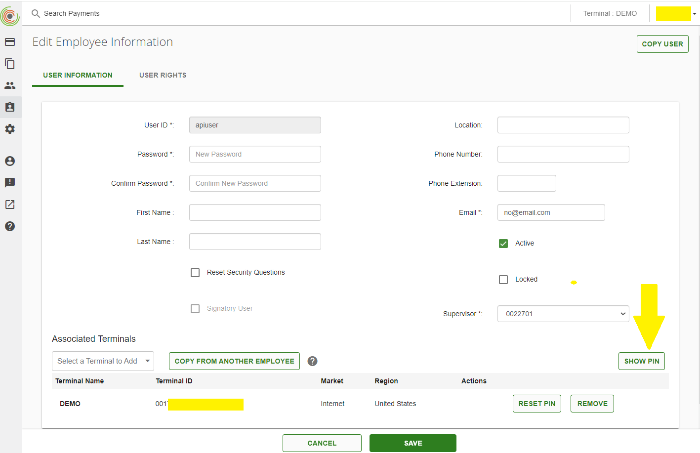 Converge Employee Data